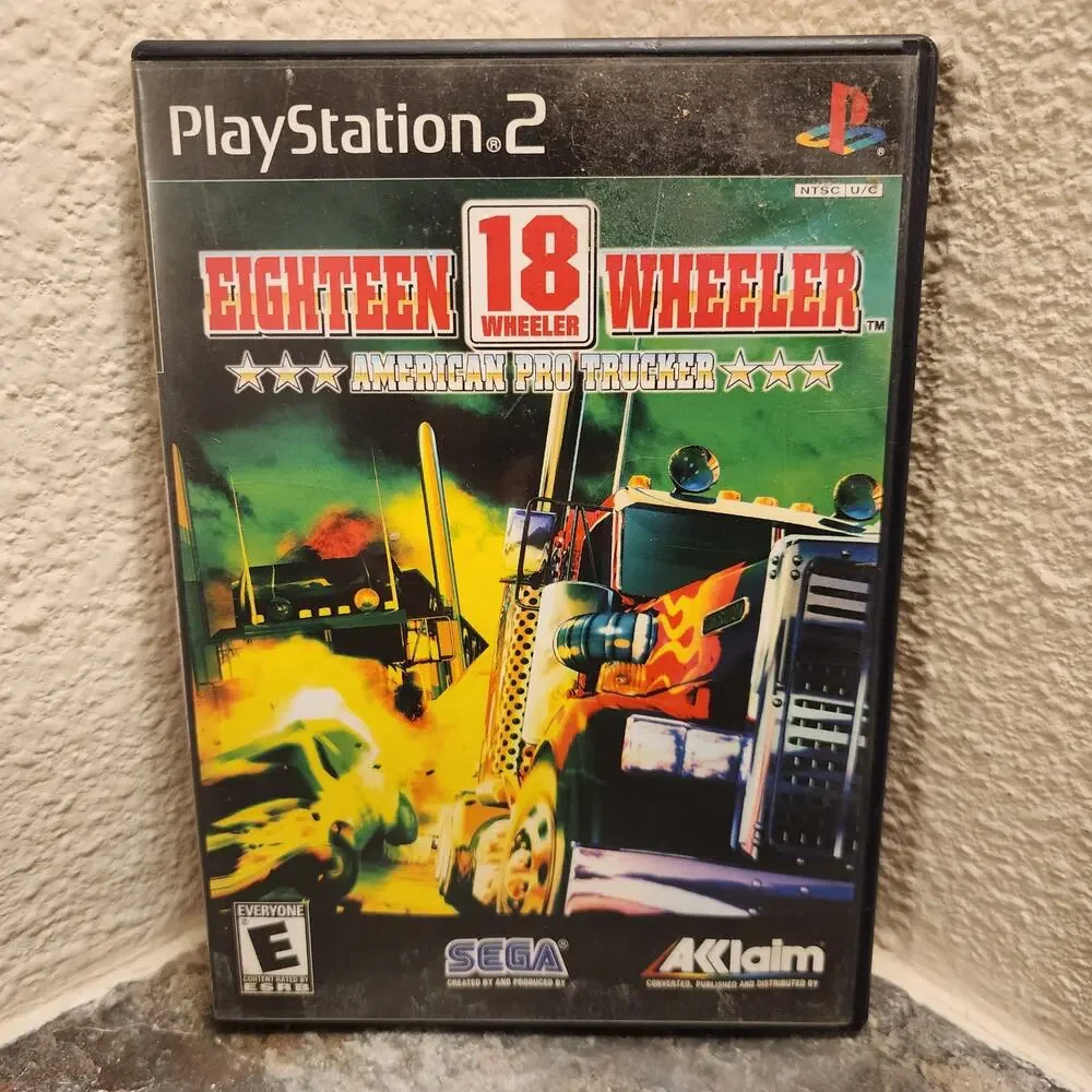 Game - Eighteen Wheeler: American Pro Trucker (CIB+) - PS2